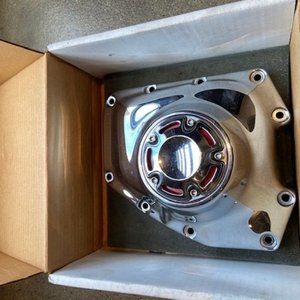 Harley Davidson Oval Smooth Cam Cover